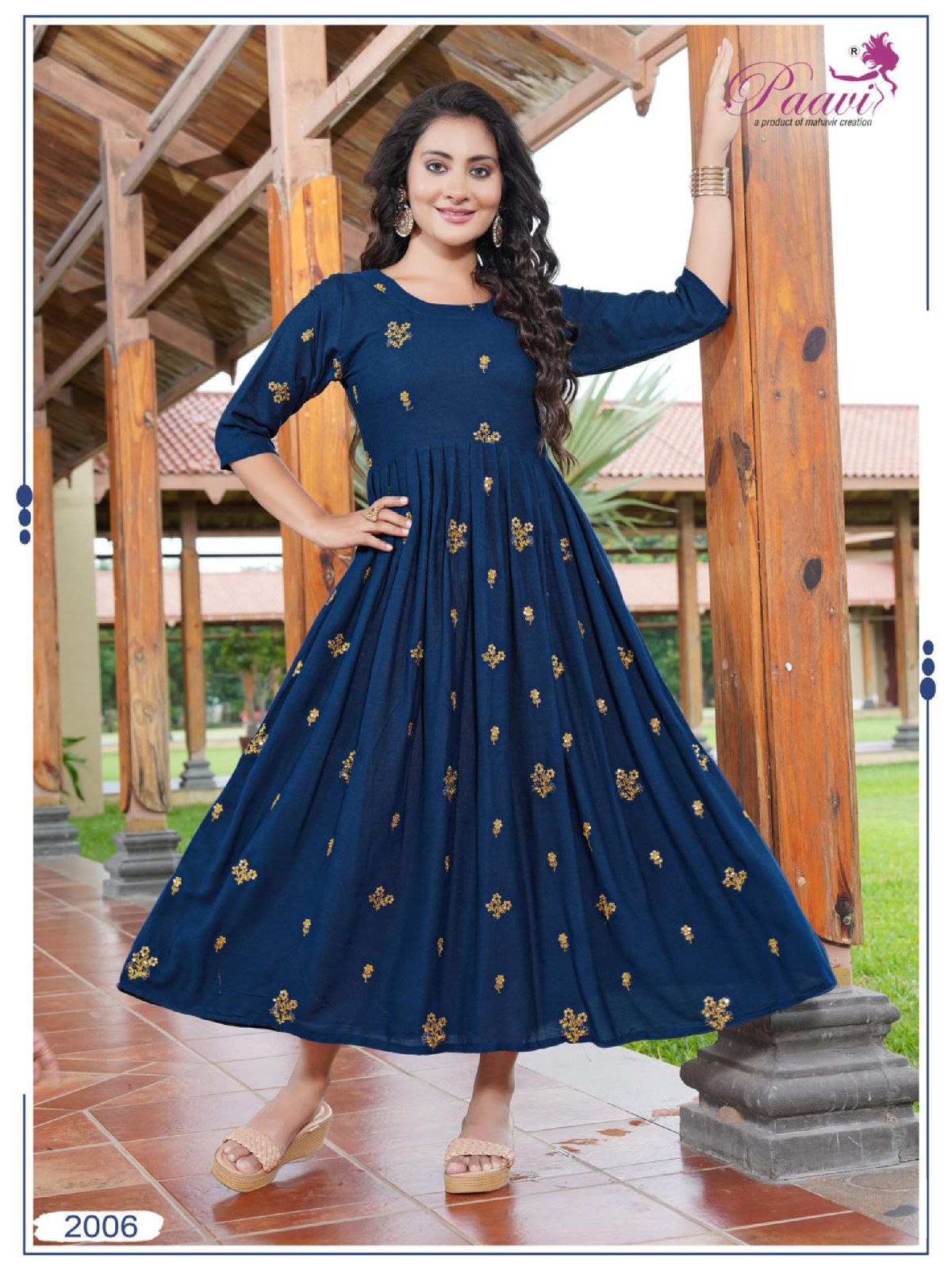 Maisha By Paavi Wholesale Printed Designer Kurtis Suppliers In Mumbai